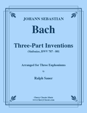 Bach - Three-Part Inventions for Three Trombones