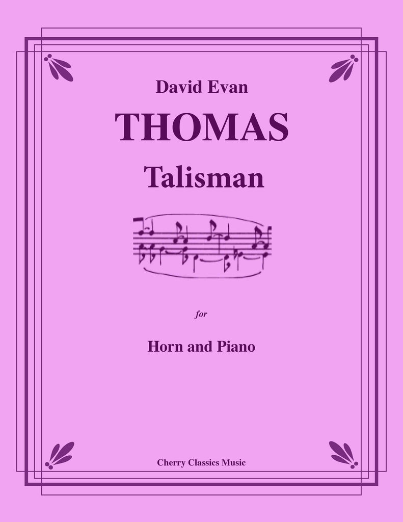 ThomasDavidEvan - Talisman for Horn and Piano