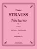 StraussFranz - Nocturno, Op. 7 for Solo Horn and Wind Ensemble