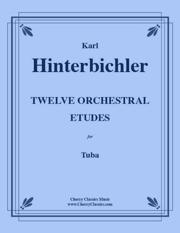 Hinterbichler - Five Orchestral Etudes for Tenor Tuba