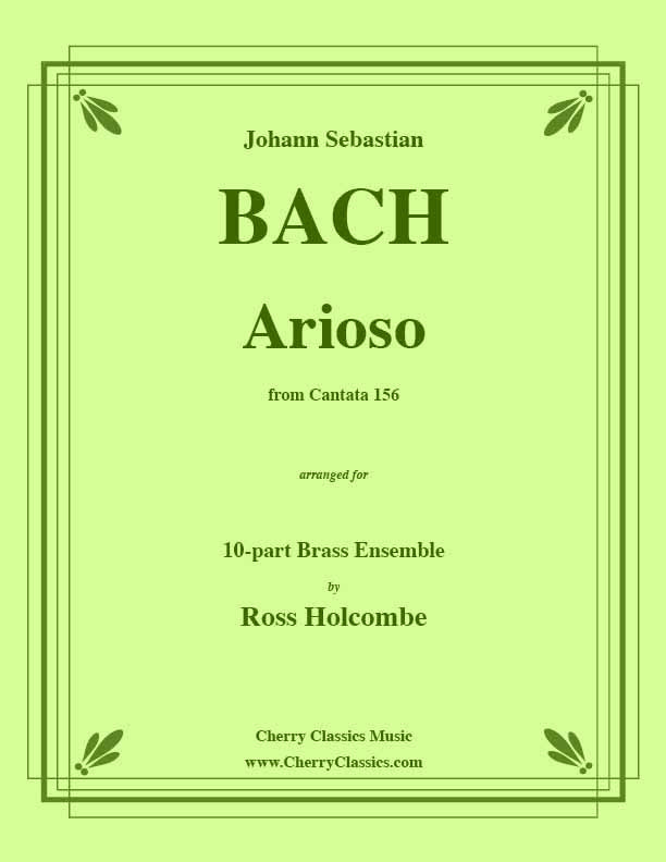 Bach - Arioso for 10-part Brass Ensemble