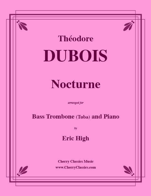 Dubois - Nocturne for Bass Trombone or Tuba and Piano