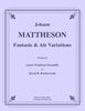 Mattheson - Fantasie and Air Variations for 4-part Trombone Ensemble