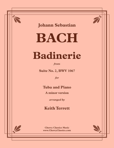Bach - Badinerie for Trumpet in B-flat and Piano (D minor version)