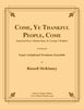 Elvey - Come Ye, Thankful People Come for 8-part Antiphonal Trombone Ensemble