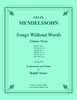 Mendelssohn - Songs Without Words, Volume Three for Euphonium and Piano