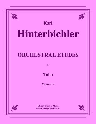 Hinterbichler - Five Orchestral Etudes for Tenor Tuba