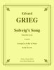 Grieg - Solveig's Song from Peer Gynt for Trumpet in B-flat and Piano